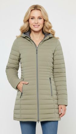 G.I.G.A. DX by killtec Steppmantel CAFORLA OT, Damen, Gr. 36, helloliv, Obermaterial: 100% Polyamid. Futter: 100% Polyester. Wattierung: 100% Polyester, G.I.G.A. DX BY KILLT