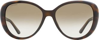 Jimmy Choo Eyewear Amira oval-frame sunglasses - women - Plastic - One Size - Brown
