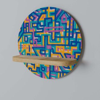 OEM Mapa De Recuerdos Estante Redondo