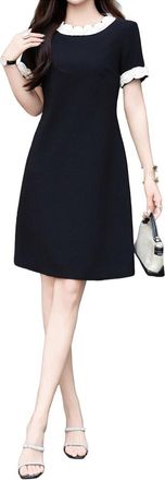 Burryco Short Sleeve Mini Dress