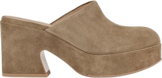 Gianvito Rossi Lyss Clog in Brown at Nordstrom, Size 39.5
