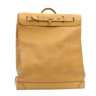Louis Vuitton Pre-owned Vintage Rugzak - Dames - Pre-owned - Beige - Maat: ONE Size Leer