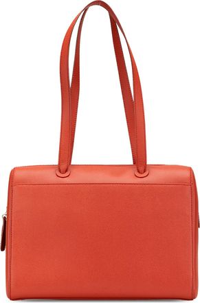 Chanel Pre-owned Womens Leather Tote Handbag - Orange - One Size