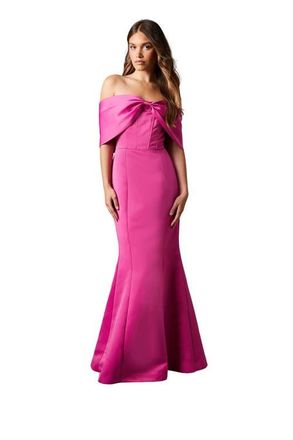 Coast Fishtail Maxi Occasion Dress in Pink at Nordstrom, Size 12