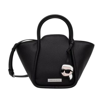 Karl Lagerfeld Mujer, Bolsos, Negro, Talla: ONE Size