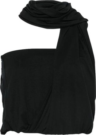 Gimaguas Top a foulard - - Tops - Donna - Nero - M