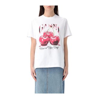 Ganni Donna, Top, Bianco, S, new