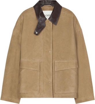 Closed Suede Leather Jacket