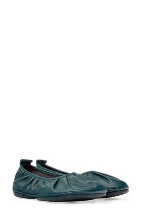 Camper Right Nina Flat in Dark Green at Nordstrom, Size 36