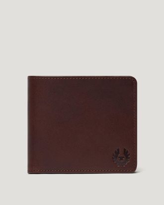 Belstaff Hanchurch Bifold Wallet Unisexs Smooth Leather Antique Brown Size One Size