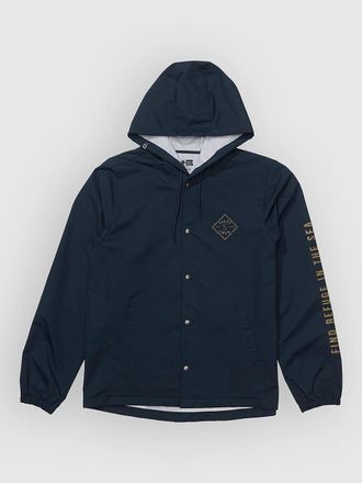 Salty Crew Tippet Snap Windbreaker blau