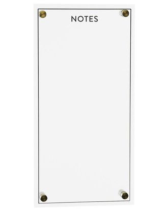 Melrose International Acrylic Dry Erase Notes Board