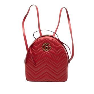 Gucci Pre-owned Backpacks, female, Red, Size: ONE SIZE Pre-owned Vintage Backpack