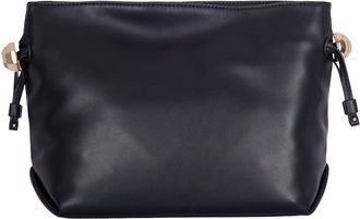 Liu Jo Womens Chain Shoulder Bag Black Polyurethane