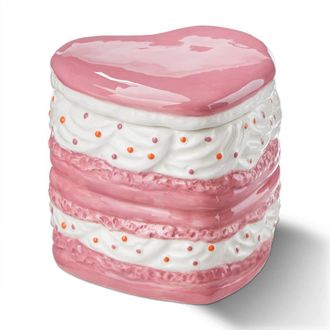 Tag Heart Macaron Scented Candle Multi Ceramic 3.5x3.12x3.5 in in Pink at Nordstrom