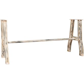Biscottini International Biscottini - Garden table leg base Solid iron and cast iron structure, ideal for indoors and outdoors. Stone, marble, glass, wood tops