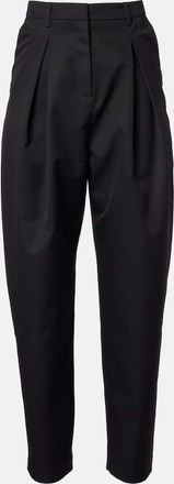 Rotate High-rise tapered pants