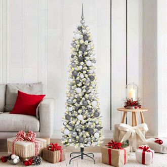 vidaXL &Aacute;rbol De Navidad Artificial 180 Cm Pvc, Metal Y Pl&aacute;stico Vidaxl
