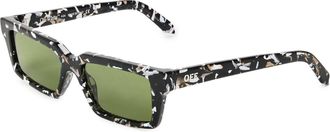 Off-white Mens Accessories Off White Round Sunglasses in Hav Black/Green - One Size