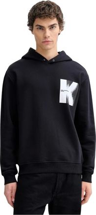 Karl Lagerfeld Heren, Sweatshirts & Hoodies, Zwart, Maat: 2XL Katoen
