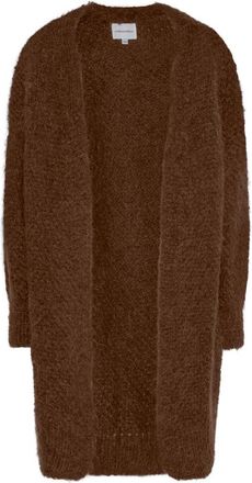 Americandreams Tenna Cardigan - Dames - Vesten - Bruin - S/M - Wol - Truien & Vesten
