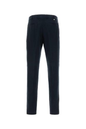Pantaloni Torino Mens Navy Blue Lyocell Blend Pant Y372 Pantaloni