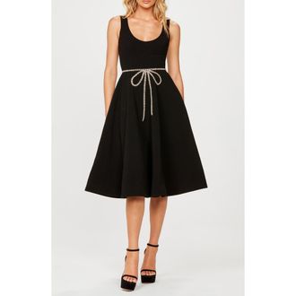 Helsi Helena Midi Cocktail Dress in Black at Nordstrom Rack, Size X-Small