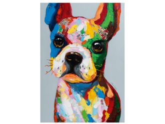 Schubiger M&ouml;bel Bild Lustiger Bunter Hund 2