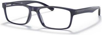 Sferoflex 56mm Rectangle optical glasses in Blue at Nordstrom
