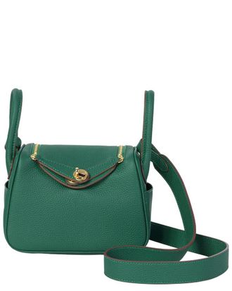 Tiffany & Fred Grained Mini Leather Satchel