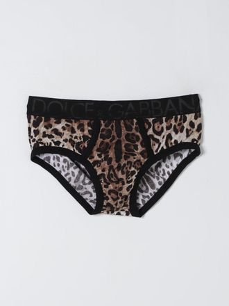 Dolce & Gabbana Slip Dolce & Gabbana in cotone stretch stampa animalier