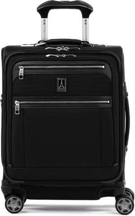 Travelpro Platinum Elite Softside Expandable Carry-On 19-Inch Luggage in Shadow Black at Nordstrom