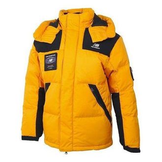 New Balance Winter Warm Parka Jacket Asia Sizing Orange Black NPA43131-MY