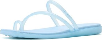 Crocs Miami Toe Loop Sandal Womens Sandals Sky Blue Jelly : 11 M, Synthetic