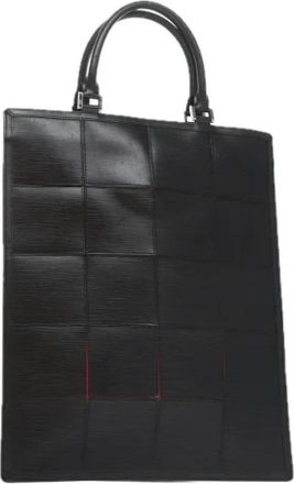 Louis Vuitton Tweedehands leren Louis Vuitton tassen - Dames - Vintage Shopper - Zwart - ONE Size - Vintage