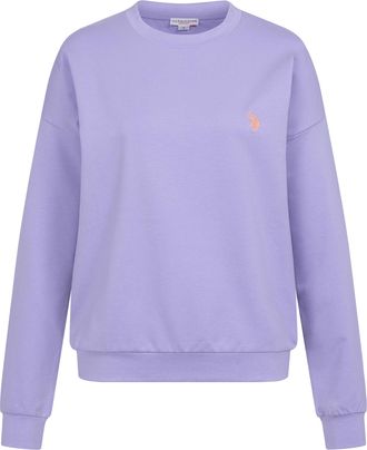U.S.Polo Association dames sweatshirt van katoen met stretch