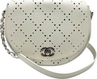 Chanel Grained Calfskin Shoulder Bag (Pre-Owned)