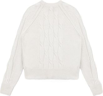 Colmar Americane Cable Knit Crew Neck Sweater