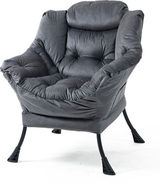 STILVORA Stilvora Sedia Da Ufficio Ergonomica Con Poggiapiedi E Supporto Lombare Ad Aria, Pelle, Nero