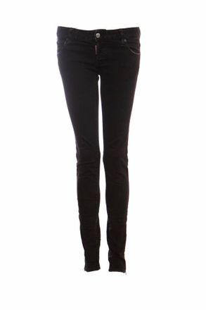 Dsquared2 black jeans with silver hardware
