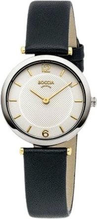 Boccia Elegant Horloge - unisex - Accessoires - Veelkleurig - Maat: ONE Size Leer