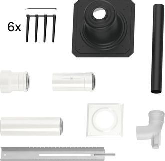 Bosch Accesorios De Escape Fc-set60-c93x Juego B&aacute;sico C93x, D:60/100mm Pl&aacute;stico, 7738112778