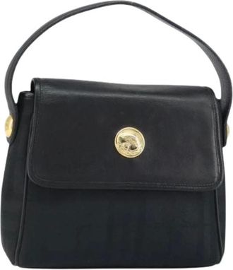 Burberry Pre-owned Handbags, female, Black, Size: ONE SIZE Pre-owned Hand Bag