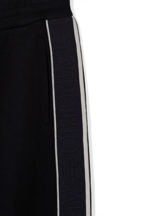 Emporio Armani Stretch Cotton Blend Trousers - Blue
