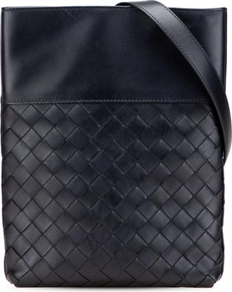 Bottega Veneta Geweven Leren Schoudertas