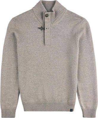 Fay Turtleneck Trui - Heren - Coltruien - Grijs - 2XL - Truien & Vesten