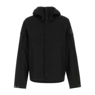 C.P. Company Technische Stoffen Jas met Capuchon - Heren - Zomerjassen - Zwart - XL - Jassen