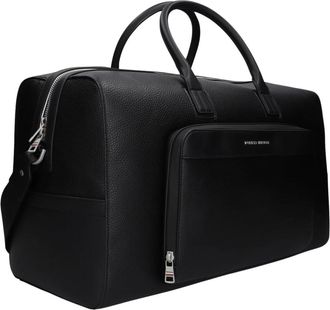 Tommy Hilfiger TH Central Duffle - Heren - Tassen - Zwart - Maat: ONE Size Leer