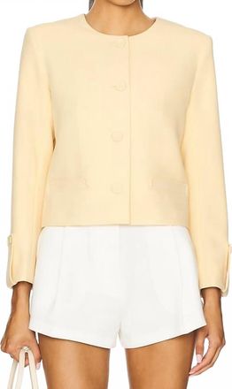 Favorite Daughter Aurora Jacket In Blondie
