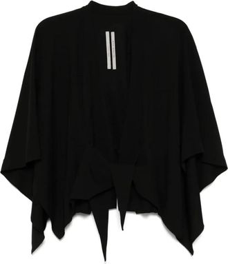 Rick Owens Half Moon Jacket - Dames - Ponchos - Zwart - S - Jassen
